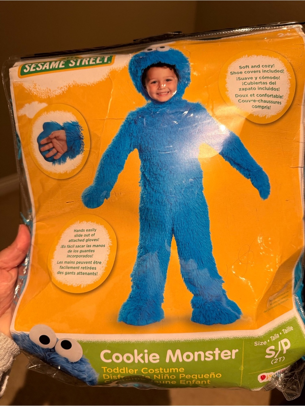 Sesame Street Cookie Monster Toddler Costume